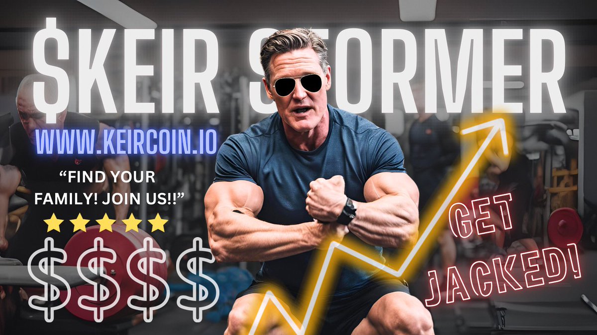 StormerKeir's tweet photo. $KEIR Not only smashes the gym he’s also making big moves on Solana! 

Leave the heavy lifting to $KEIR 🦾🦾🏆🏆🇬🇧🇬🇧🚀🚀

Come and join the community in the discord 💰💰🔥🔥

#KEIR #defi #cryptowatch #solanamemes #memecoins #cryptotrading #cryptobeginners #cryptogem #cryptotraders