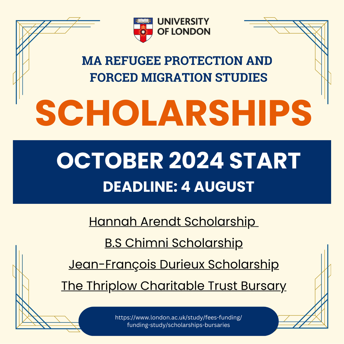 Refugee Law Initiative tweet media