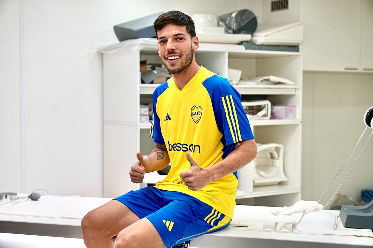 Agustín Martegani se sometió a los estudios médicos y luego firmó su contrato con Boca.