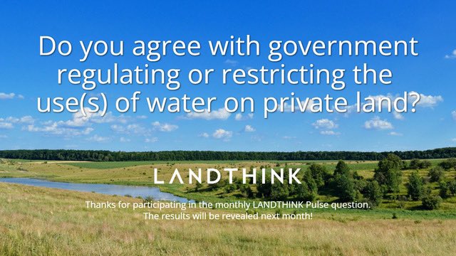 📊 There’s only 3 days left to answer the July Pulse! We want to hear from you. Answer here: landthink.com/pulse/