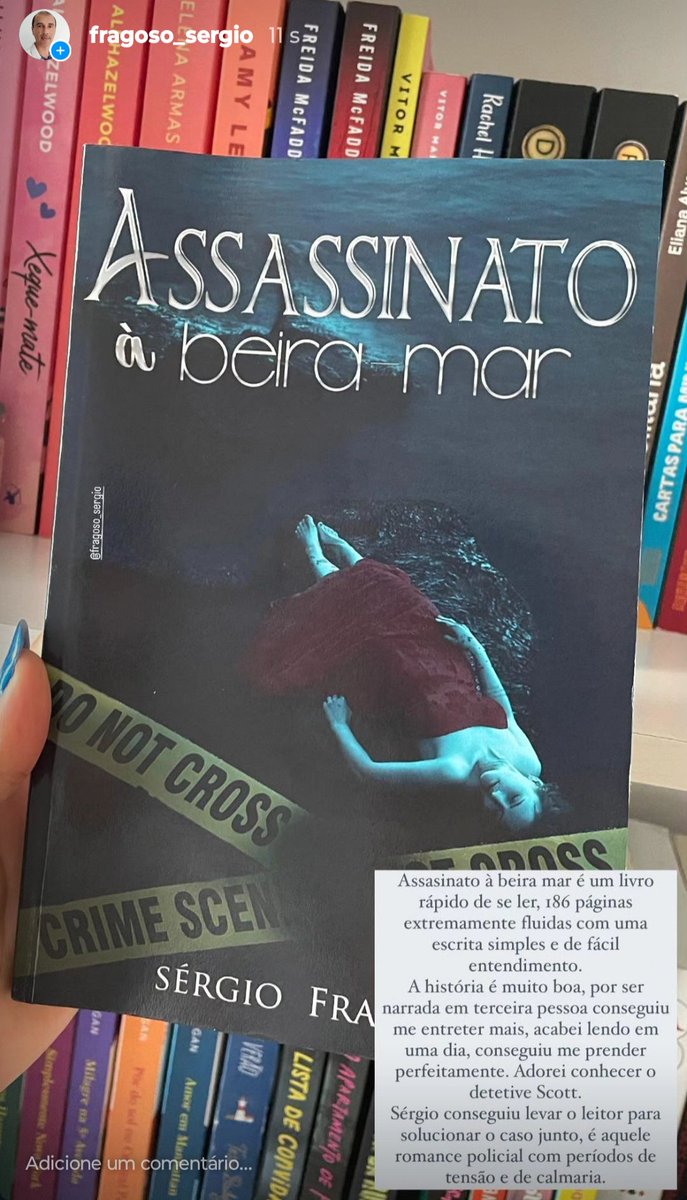 sergiofragoso77's tweet photo. Uma leitora com a primeira edição de ABM 🥰 https://t.co/j2DvlwhxNZ