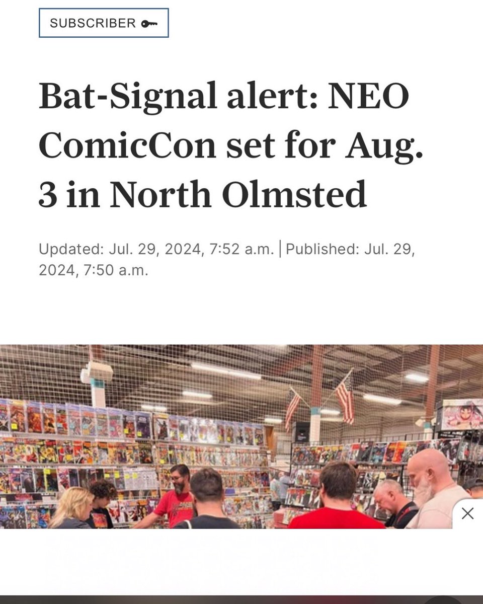 Neocomiccon's tweet photo. Thank you to  https://t.co/KfAxvxExdu    we appreciate the positive press.  

https://t.co/bD5zWdvqAJ https://t.co/IVqAGs4p2c