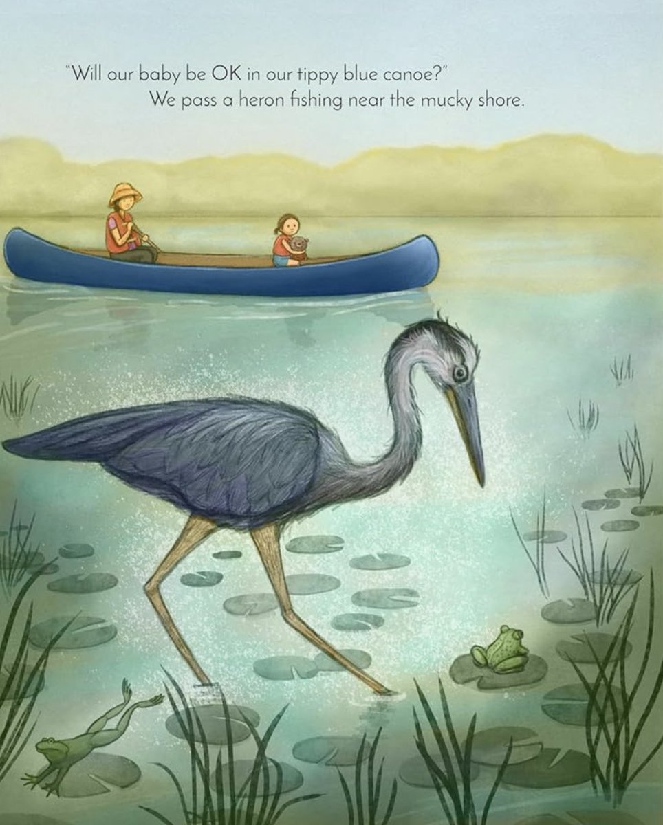 There was a lovely calm I felt reading THE BLUE CANOE by <a href="/sherylbooks/">Sheryl McFarlane</a> &amp; illus by @layleswo From <a href="/familiustalk/">Familius</a> <a href="/RaincoastBooks/">Raincoast Books</a> #nature #newbaby canlitforlittlecanadians.blogspot.com/2024/07/the-bl… (Too bad it didn't last as I again tried to work out getting posts sent to readers, via <a href="/MailerLite/">MailerLite</a> 😵‍💫)
