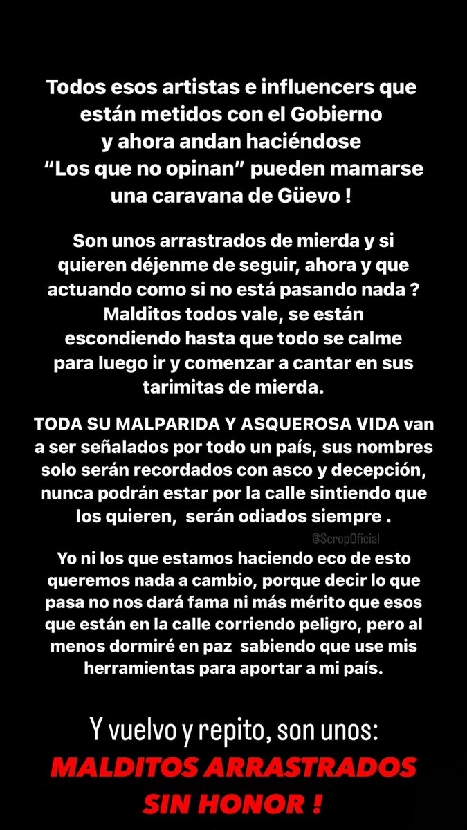 Se los juro que estoy asqueado de todas estas basuras.