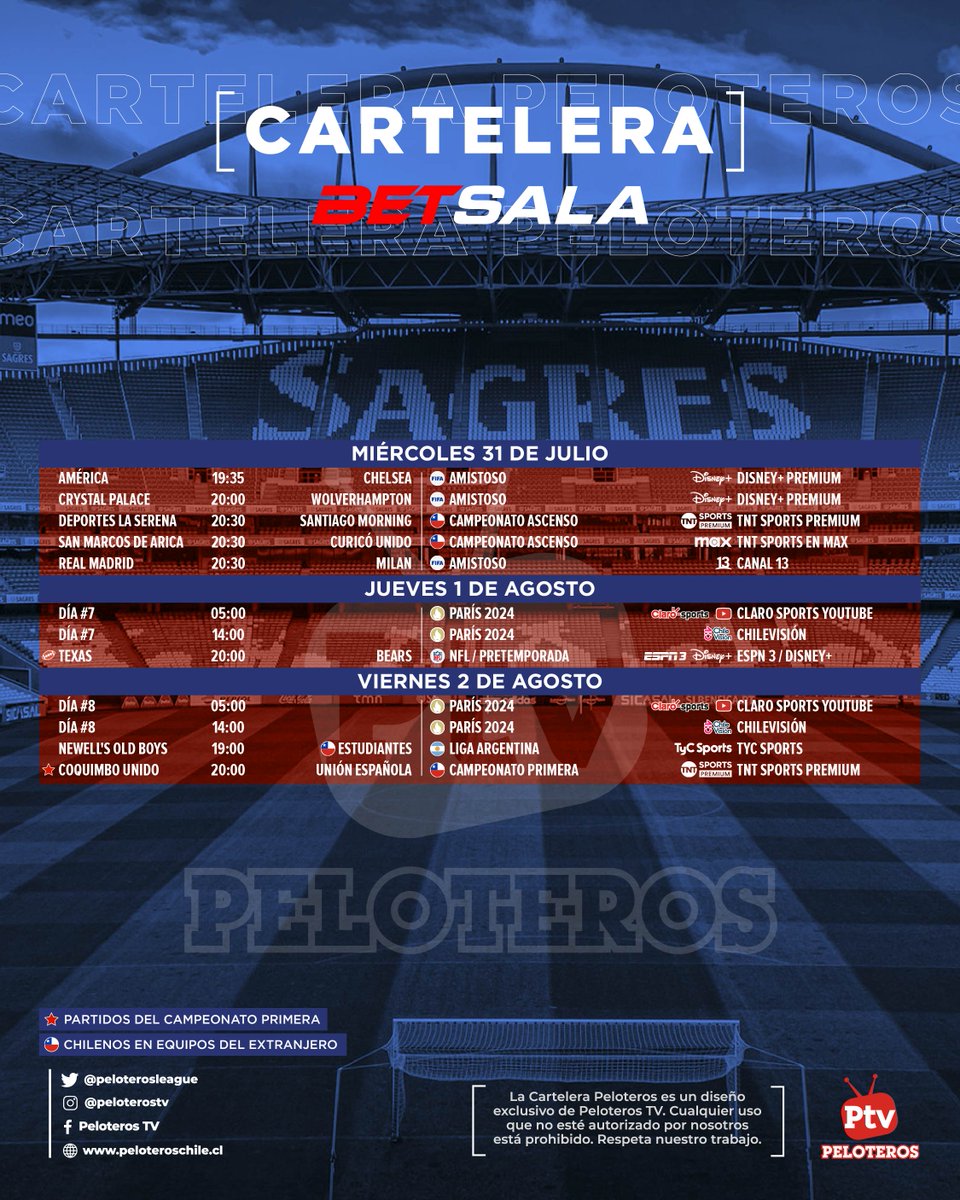 Peloteros TV tweet media