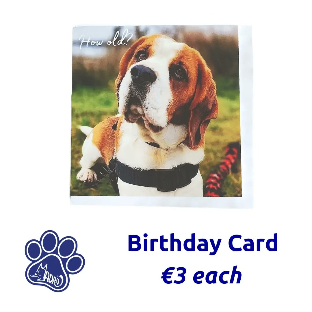 💕 Always have love to share &amp; kind words to offer! 💕

Our greeting cards are so adorable &amp; all proceeds go to helping #dogs!

🎉 Thank You, Happy Birthday, Sympathy, &amp; blank cards 🙏

Available online or in our #Moycullen Shop 
madra.ie/online-store/
#AdoptDontShop #kindness