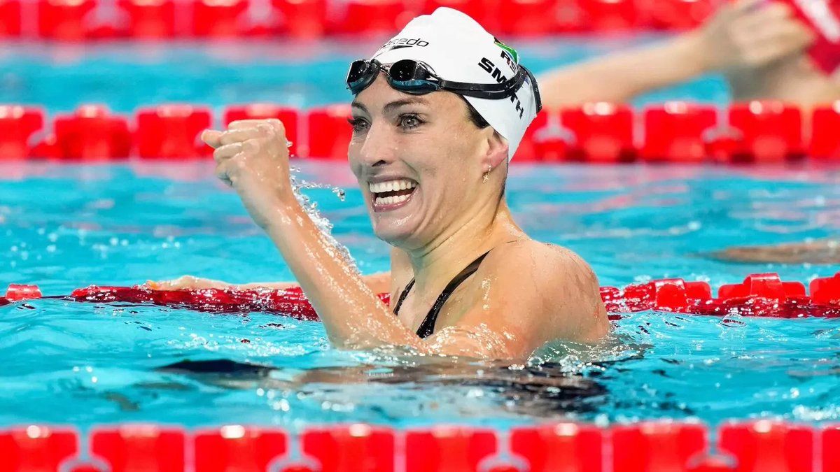 sboshmafu's tweet photo. Tatjana Smith takes gold in the women’s 100m breaststroke! What a race! What an athlete! That is South Africa’s third medal at this #Olympics!
🇿🇦🇿🇦🇿🇦 https://t.co/q8Y3vJCxrk
