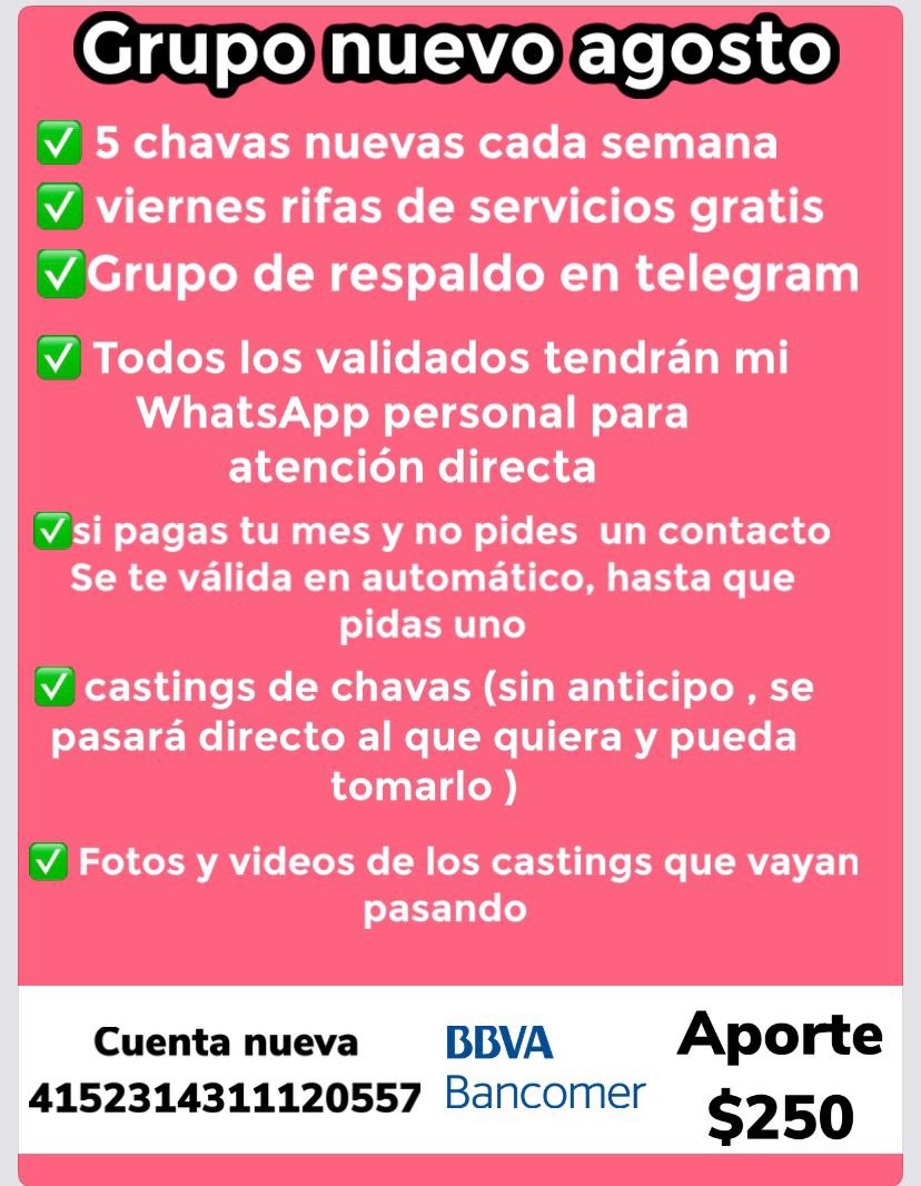 privateacess2's tweet photo. Buenas tardes chicos !! Ya se piden unir al nuevo grupo , donde se publicará todo desde hoy !! Será cupo limitado !! https://t.co/lHnrZn5M3v