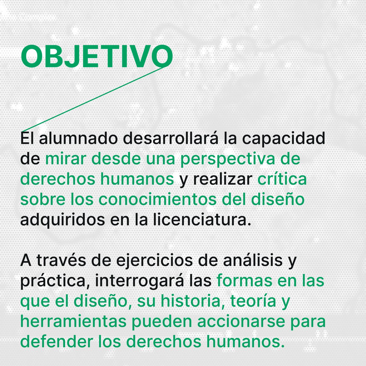representare's tweet photo. Por tercera ocasión, el equipo de @representare, @lizzanka y @ssbeltran, impartirán la asignatura optativa "El diseño y el arte en los derechos humanos" en la @faunam_mx.

Lunes 12:00-14:00 hrs en CU
¡Aceptamos oyentes!

Consulten en estas imágenes horarios, objetivos y temario. https://t.co/IDpRDvssH8
