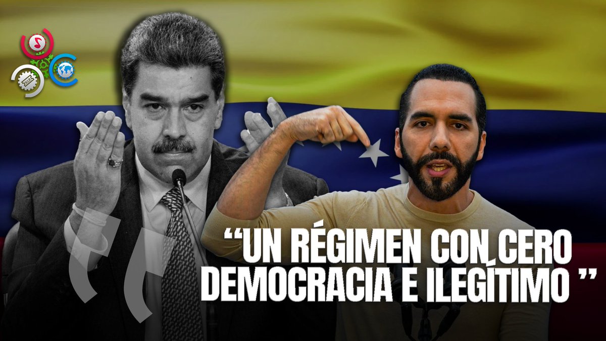 cachicha's tweet photo. Nayib Bukele Tilda De Genocida, Fraudulento, Ilegítimo Y Antidemocratico Régimen De Maduro https://t.co/buidWOK2jh https://t.co/HQaDDsD8Ek