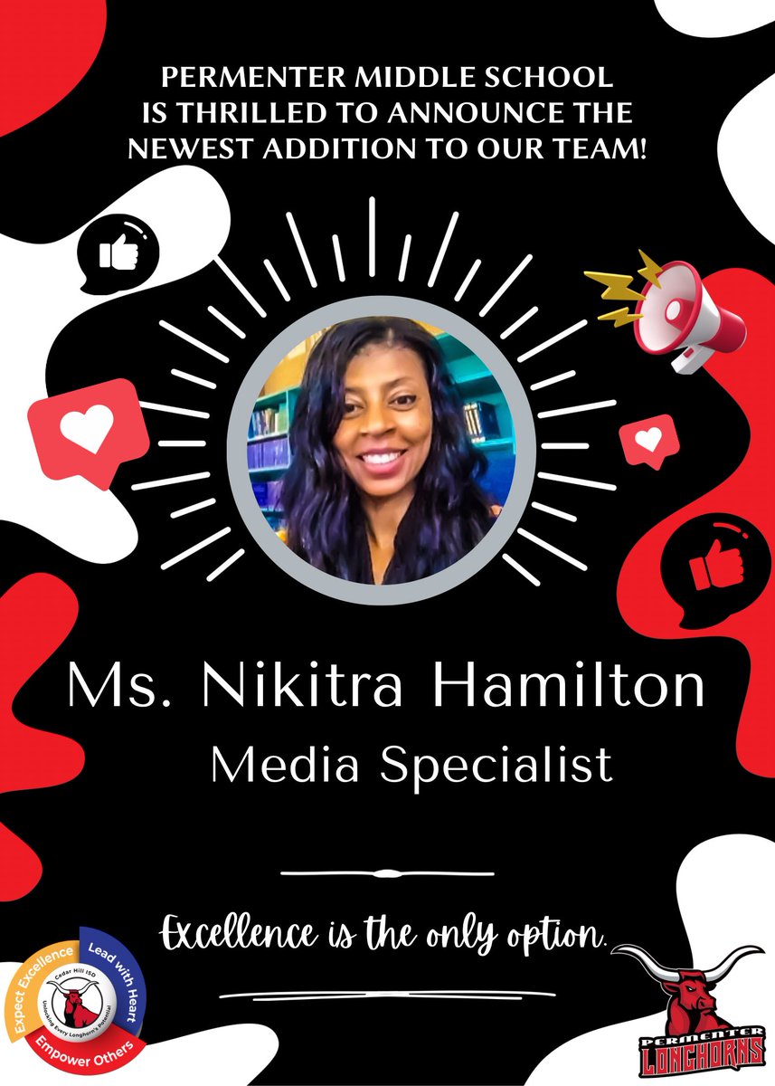 Please join us in welcoming Ms. Hamilton as the new Permenter Media Specialist! <a href="/techietracey/">Tracey Willyard</a>