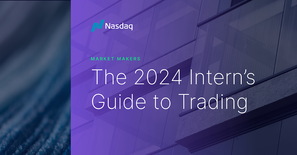 In our third Interns Guide of 2024, we look to demystify trading. What is a bid, offer, spread, mark-out, opportunity cost and adverse selection?

We show why most trading decisions are trade-offs between trade cost and execution speed: nasdaq.com/articles/2024-… #MarketMakers