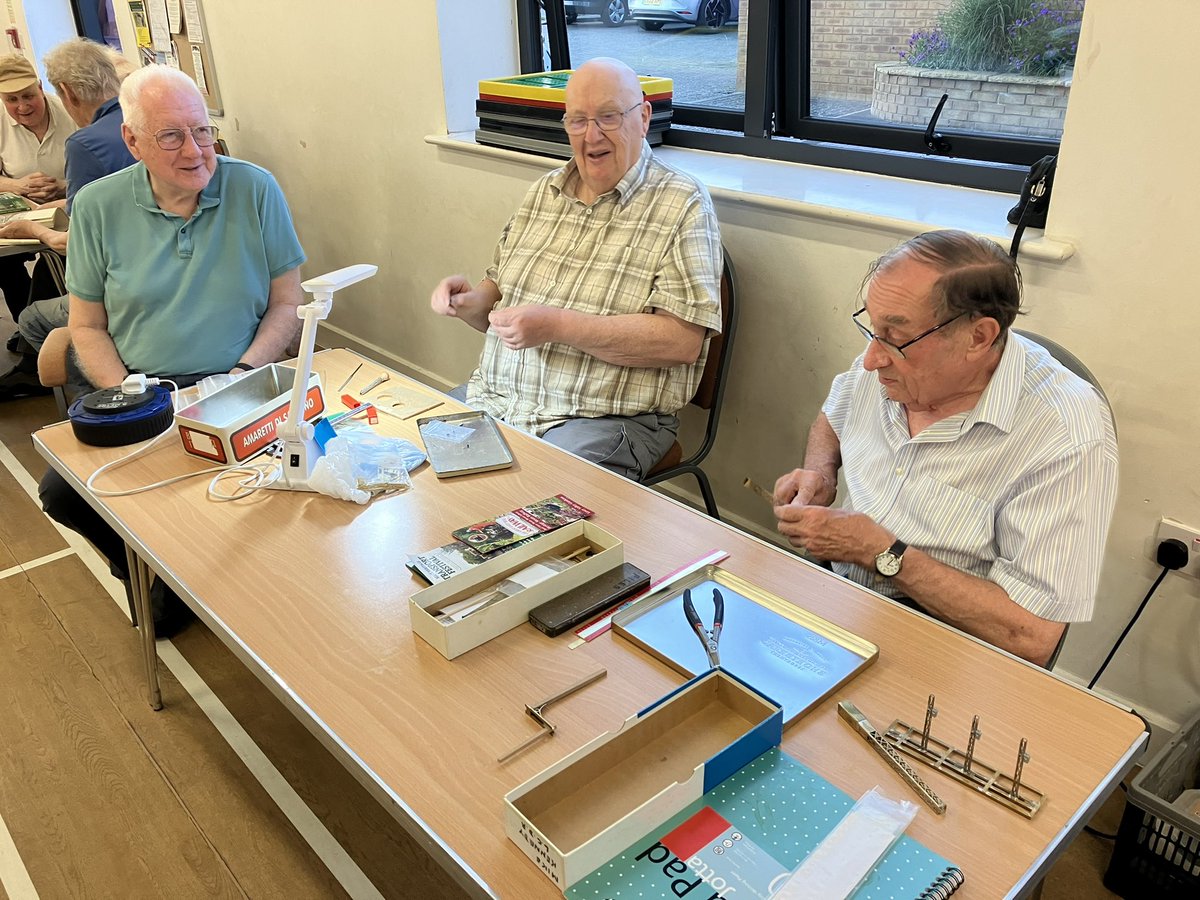 EEMRC's tweet photo. Meanwhile, the modellers are at work on a variety of rolling stock, signal and building projects. https://t.co/skrv08rf2J