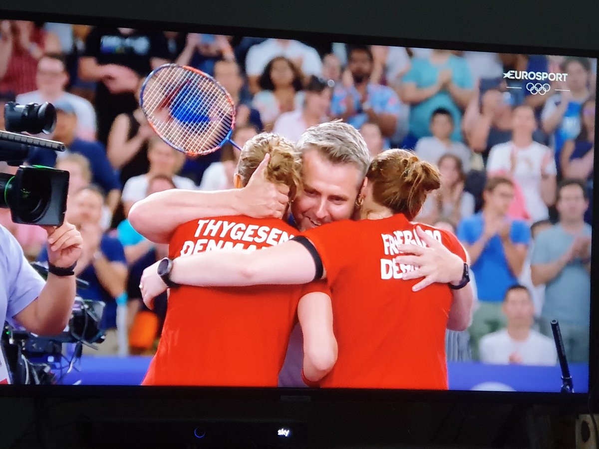 ♥️ #Badminton #ForDanmark #Paris2024