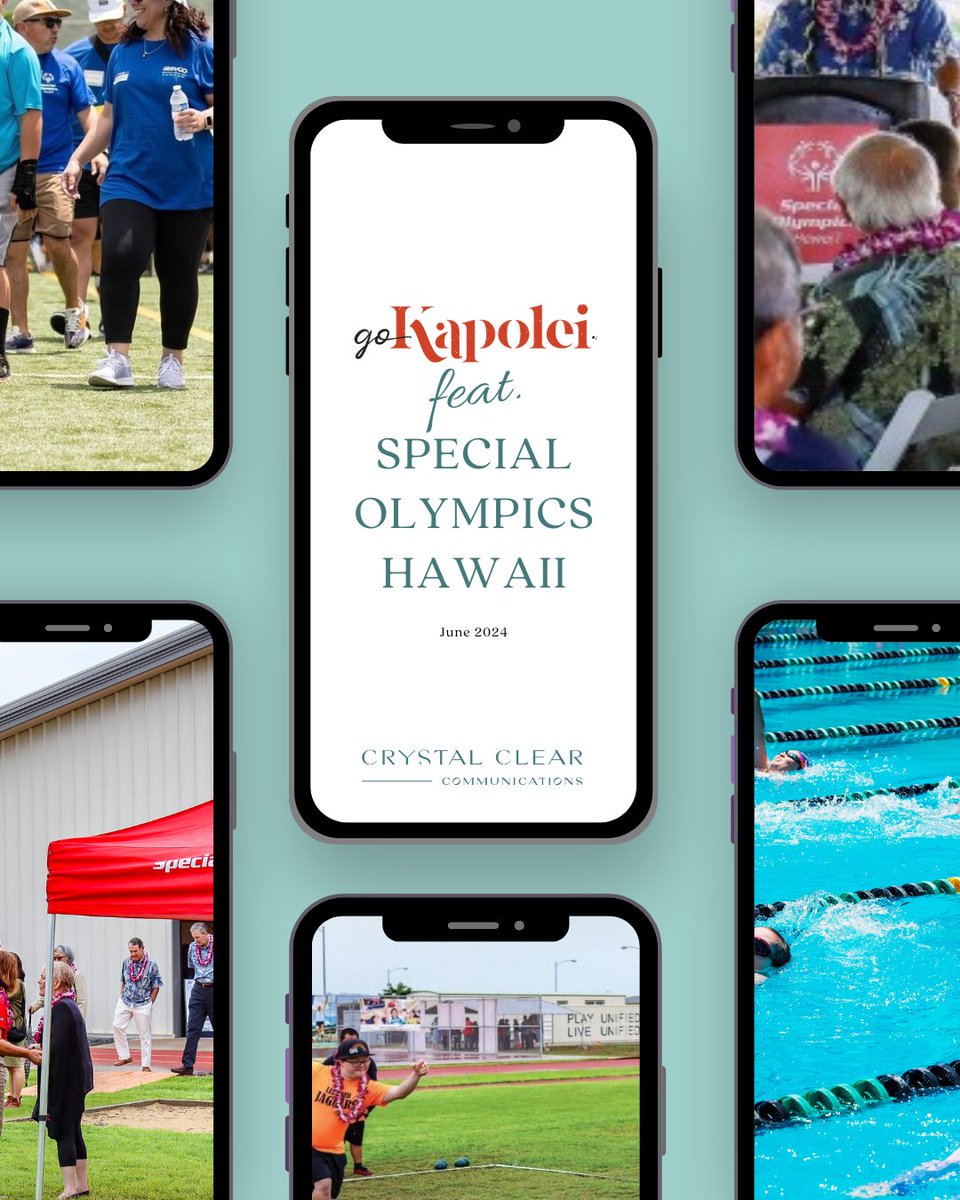 CrystalClearHI's tweet photo. GO and read the current edition of @gokapoleimagazine for a great write up on @sohawaii's work to empower EVERY athlete, regardless of their abilities: https://t.co/t1lY8UbqGq ✨ 🏅 #SpecialOlympicsHawaii #clientnews #crystalclearcommunications https://t.co/VC13eHQcdX