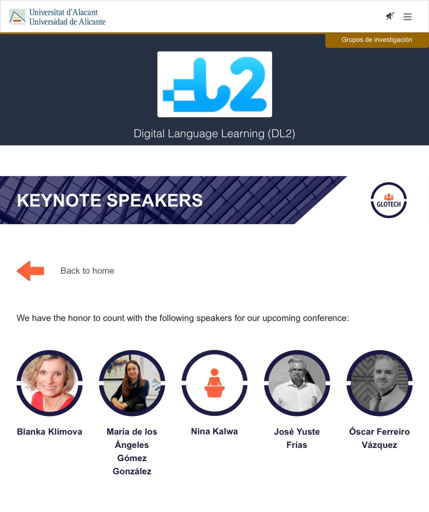 DL2_UA's tweet photo. No te pierdas la oportunidad de participar en una conferencia internacional de gran actualidad🌍💬
En Digital Language Learning (DL2) organizamos la Conferencia Internacional: Global Perspectives on Technology-Enhanced Language Learning and Translation-GLOTECH
#DL2 #GLOTECH https://t.co/wORkE0AkCu