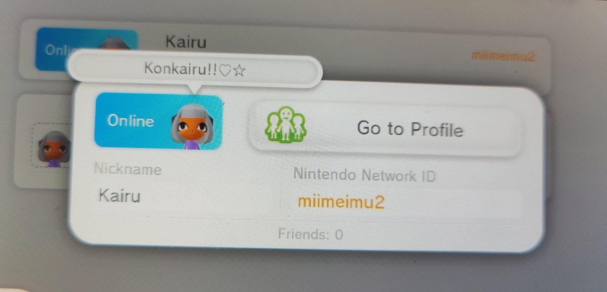 miimeimu's tweet photo. Ooooo...you want to be friends with me on Wii U and 3DS so bad!!!! :]< https://t.co/1bAyGOR81G