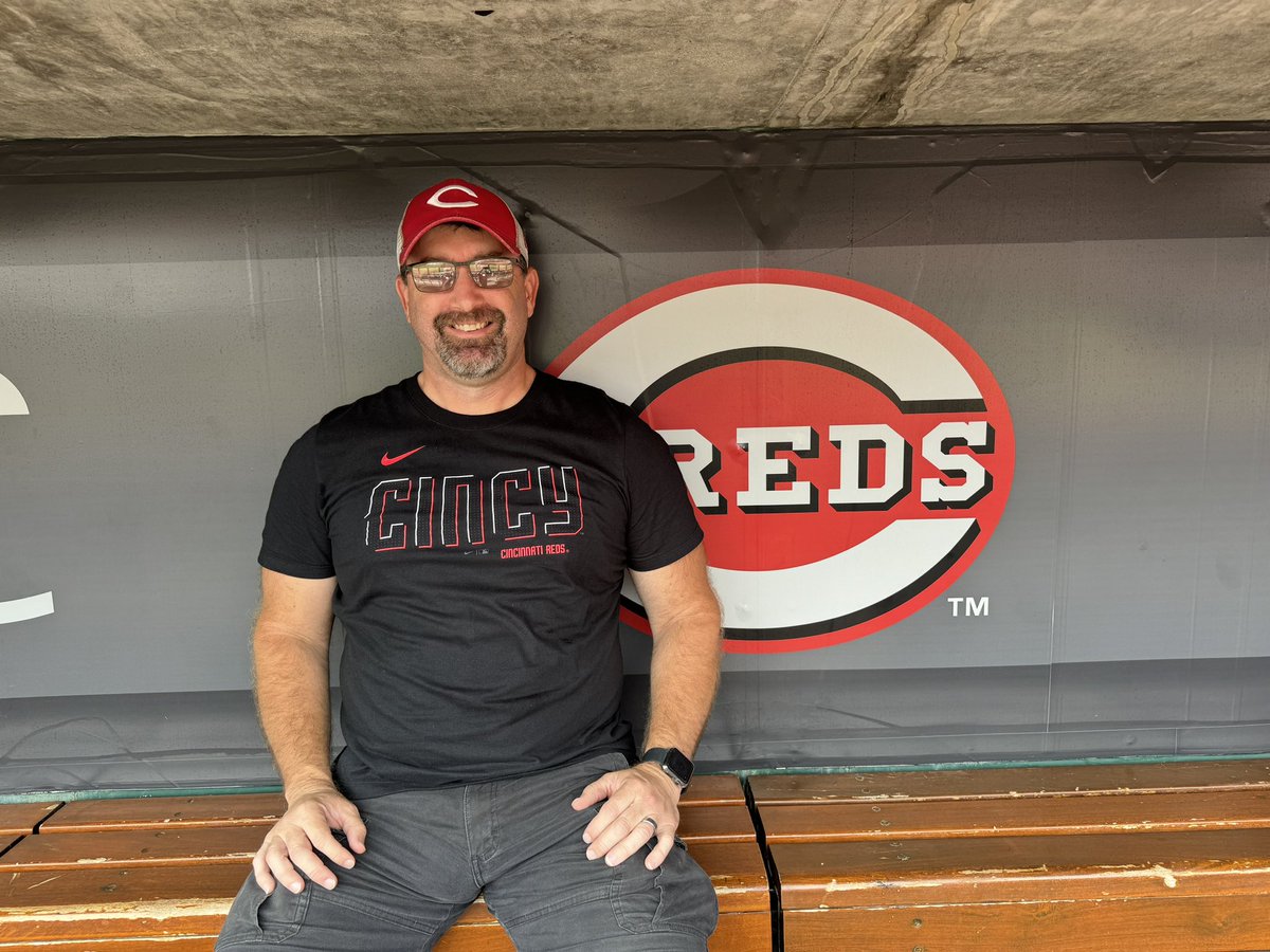 Reds ballpark tour this afternoon.