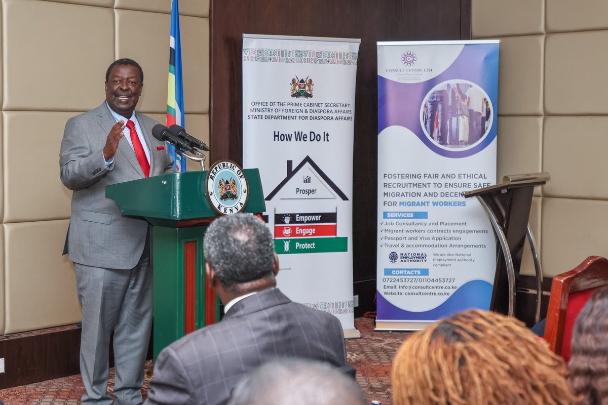 MusaliaMudavadi's tweet image. Today, we proudly send-off a cohort of Kenyan teachers who have secured job placements in various district schools across the United States of America.