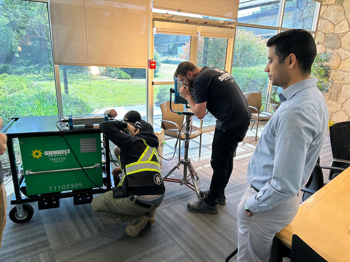 Portable Electric (@portablelectric) on Twitter photo Our business development team visited <a href="/SunbeltRentals/">Sunbelt Rentals</a>' Film and TV location in Burnaby, BC, to demo the Voltstack 5k BESS and train the team for film and TV use cases.
Visit a Sunbelt Power and HVAC location near you, or visit bit.ly/3WKrJY7 to rent yours today! Our business development team visited <a href="/SunbeltRentals/">Sunbelt Rentals</a>' Film and TV location in Burnaby, BC, to demo the Voltstack 5k BESS and train the team for film and TV use cases.
Visit a Sunbelt Power and HVAC location near you, or visit bit.ly/3WKrJY7 to rent yours today!