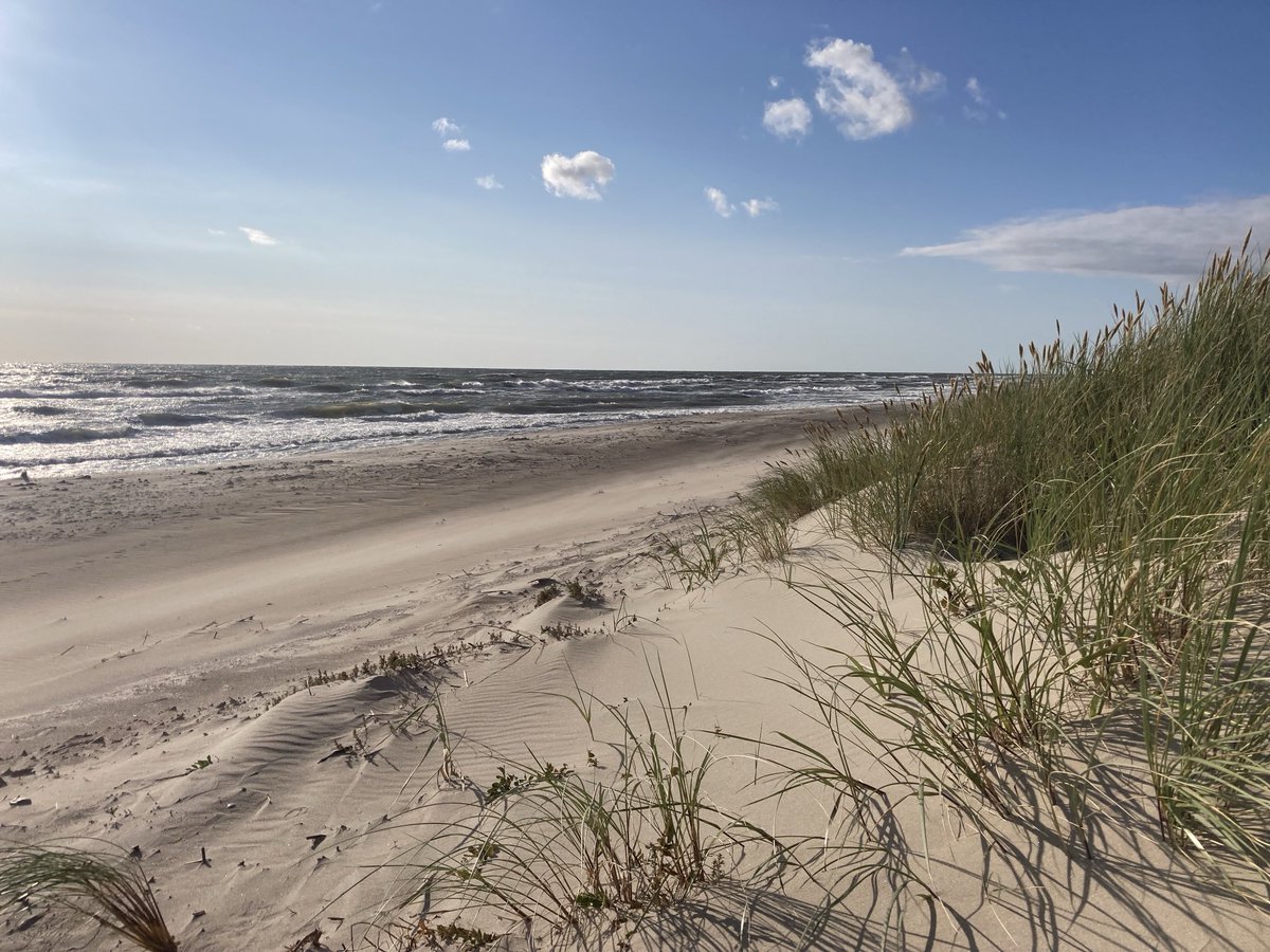 Made it to Latvia for this beautiful cycling trip. The beach is gorgeous!