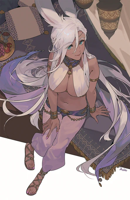 Long hair Tewa 3