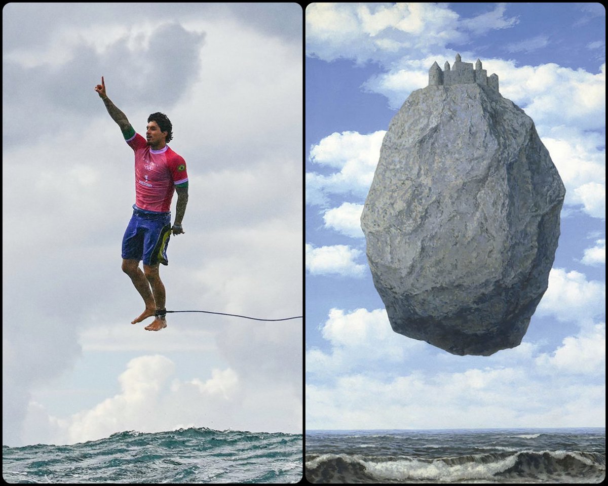 The Castle of the Pyrenees, by René Magritte, 1959, 📸 by <a href="/BrouilletJerome/">Jerome Brouillet Photography</a>