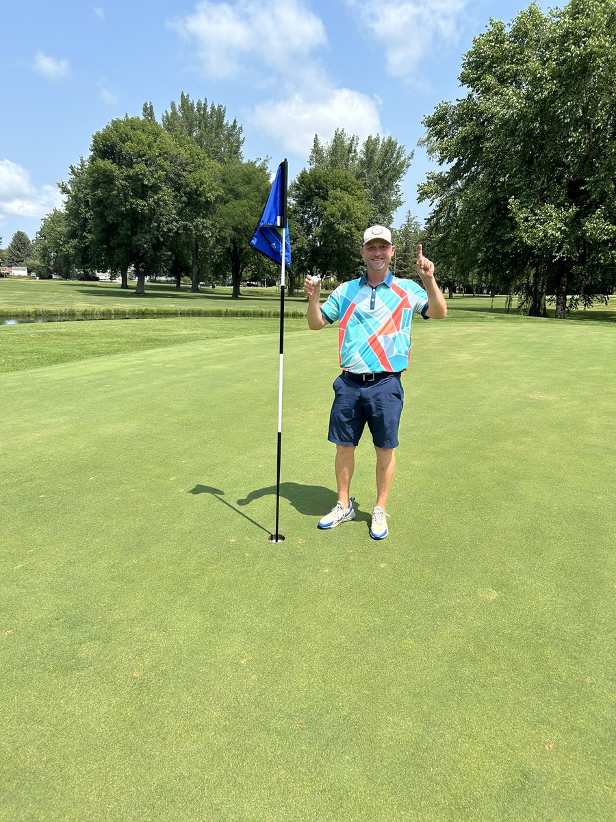 Congrats to Greg Stratton from Luverne Golf on his Hole in one today on #10 at Worthington Golf During the SW MN exposure event. Thank you Kyle Martin for hosting. What a great course!
<a href="/MnGCSA/">Chris Aumock</a> <a href="/MTIDistributing/">MTI Distributing</a>