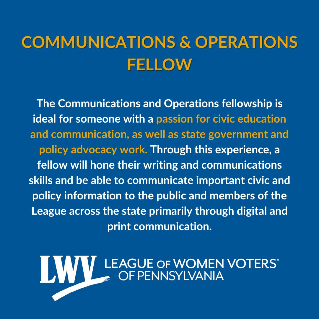League of Women Voters of Pennsylvania tweet media