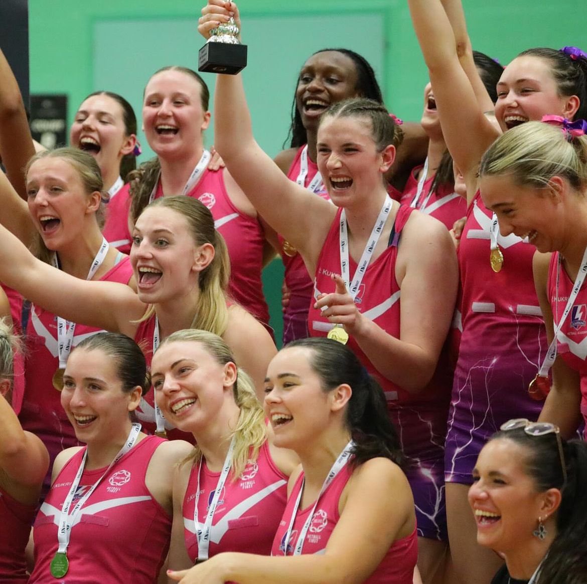 What a way to bow out in my last NPL Tournament ⚡️🩷💜U21 Champions! 🏆Thanks to everyone at Loughborough Lightning for welcoming me into the Lightning family. It's been a blast! Looking forward to whatever comes next.🤩