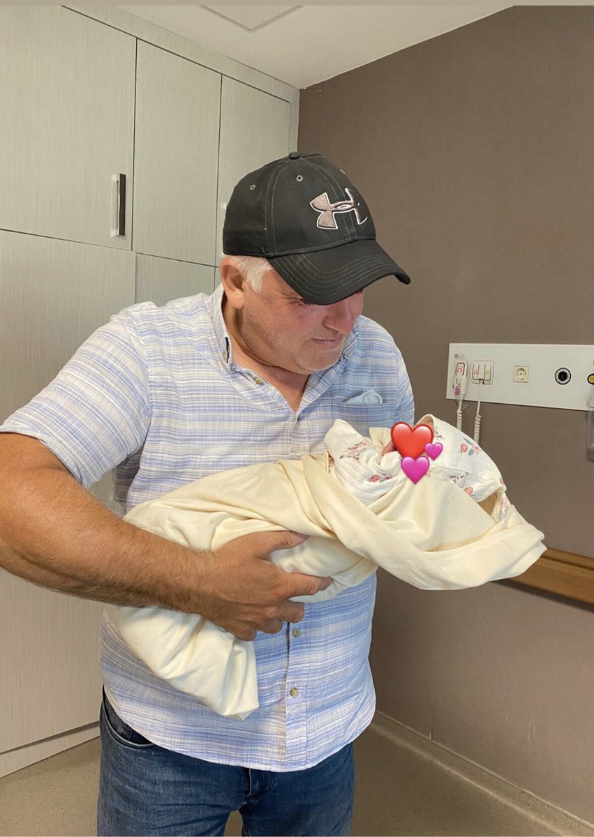 Hoş geldin güzel torunum prensesim