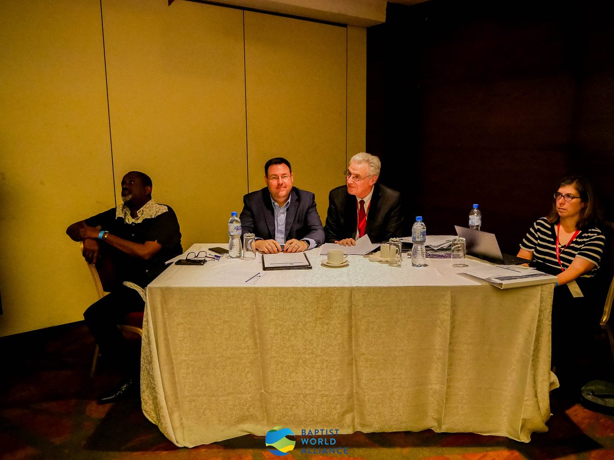 BaptistWorld's tweet photo. Cross-section of the Executive Committee meeting at the 2024 BWA Annual Gathering. It was a time of strategic planning and discussion. May God bless their efforts and guide their decisions for the future of the Baptist World Alliance.
#BWAlagos #BaptistWorld https://t.co/v24x9Cqz34