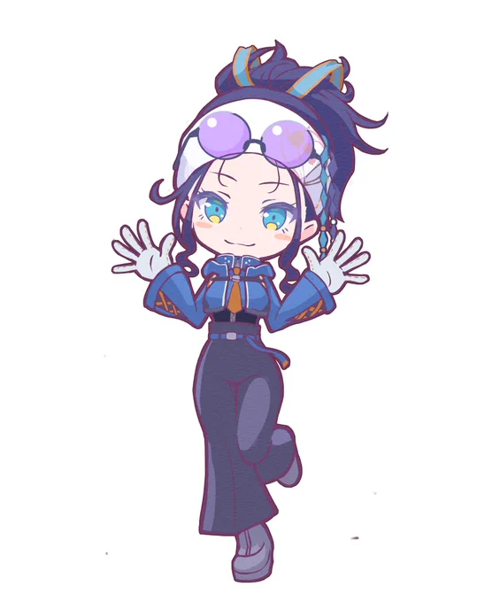 今後デビュー予定のうちの子(掲載許可は貰いました)