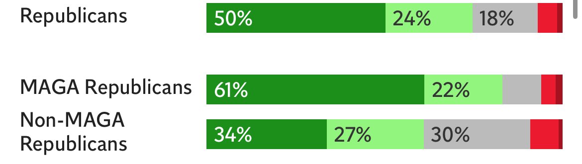 Can someone explain the difference please? What’s a Republican compared to a non MAGA Republican?