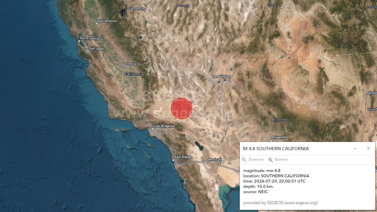 California #earthquake