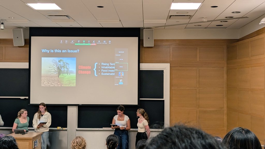 MCSTEM1's tweet photo. MC students at MIT @afurst1 lab summer symposium 2024 presented their initial research " bio-inoculation of soybeans" today. @MaldenCatholic @MIT_CEE https://t.co/QCLW2gHreq