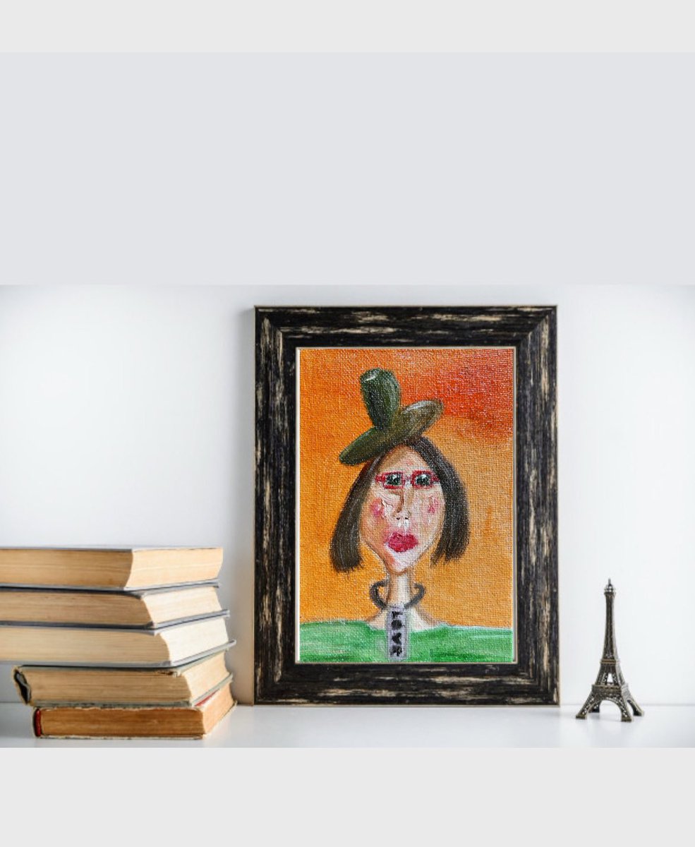 MargaryArtist's tweet photo. https://t.co/fWyBTj3XBS 

$43.99

#WomanPainting #Portrait #Original #Artwork #OilArt #Whimsical Small #Canvas #LOVE Wall Art Girl #Painting #Modern #Contemporary #Gift by MargarySUSA https://t.co/tW3PGiYISE