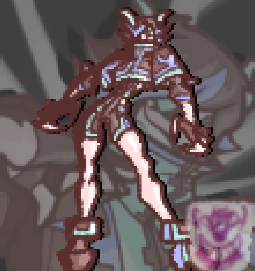 HyenaBreezyboi's tweet photo. Another sprite for the #FGCV Mugen, this time @2D_dey 👍🏾
Slowly but surely gettin used to makin sprites and drawin this small lol
#hyenabreezyart https://t.co/T063pC1BSf