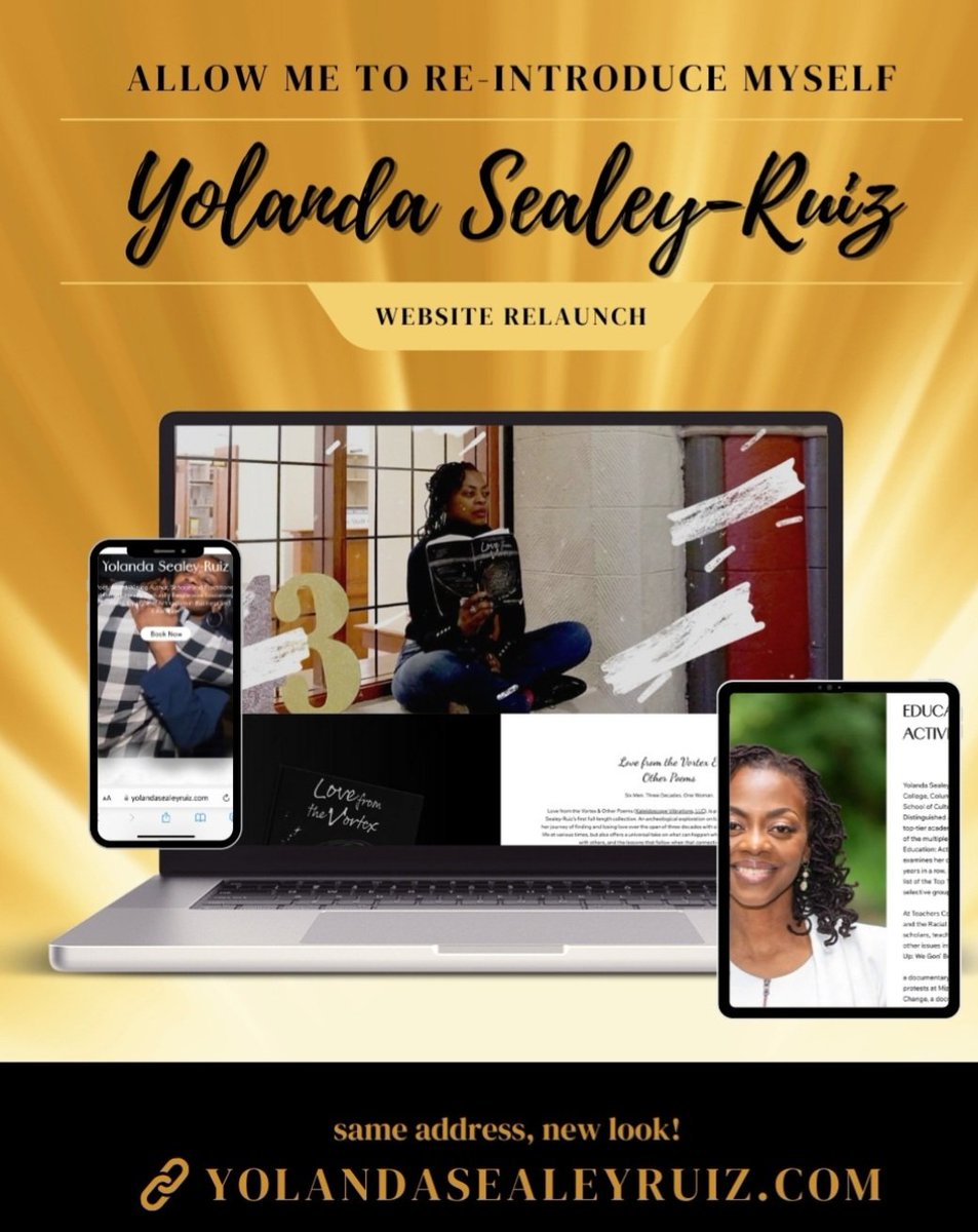 New logo. New Arch of Self font. New website. I invite you to check out all the newness at: yolandasealeyruiz.com. 
With love,  Yolie💕