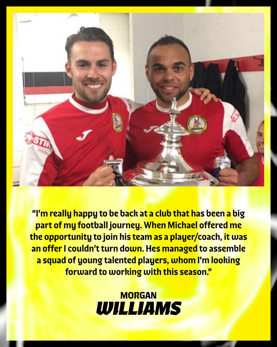 Everyone at North Leigh are proud to announce  another club favourite as part of our Management team! Welcome aboard Morg's!