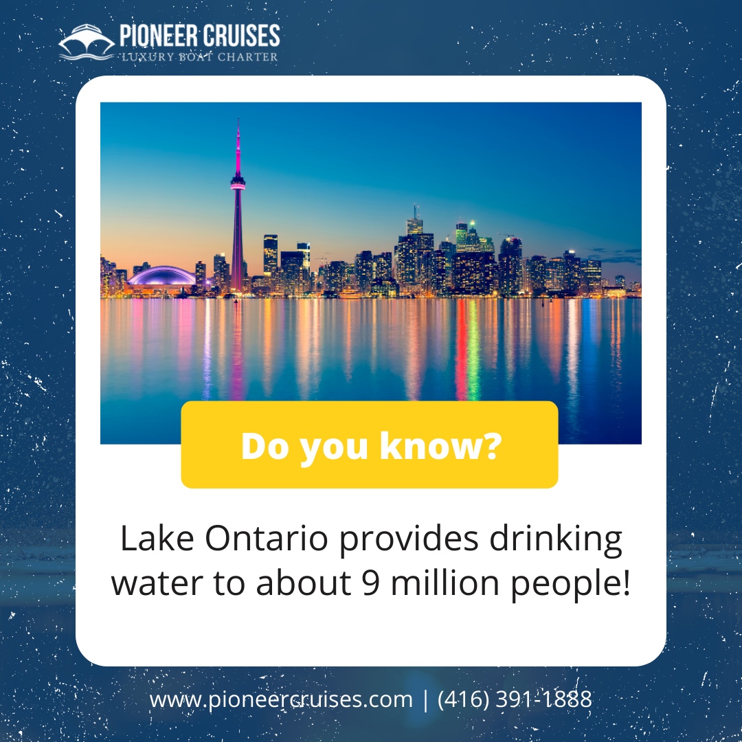 pioneercruises_'s tweet photo. Do you know? Lake Ontario provides drinking water to about 9 million people! This vital resource supports communities in Canada and New York State, with rigorous testing conducted several times each year to ensure its safety.
Join us at Pioneer Cruises to explore the beauty of... https://t.co/yW2HtNkvw8