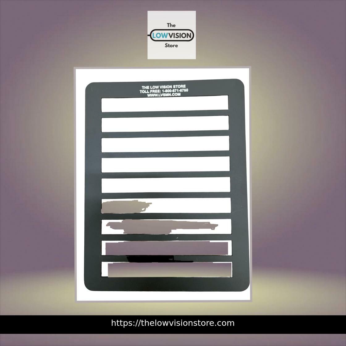 lowvisionstore's tweet image. New In Stock! Discover the exceptional Letter Writing Guide 3/4&quot; H by 6 3/4&quot; W writing area., now at an unmatched price of $5.95
thelowvisionstore.com/products/lette…
#LowVisionTechnology #LowVisionAssistiveDevices