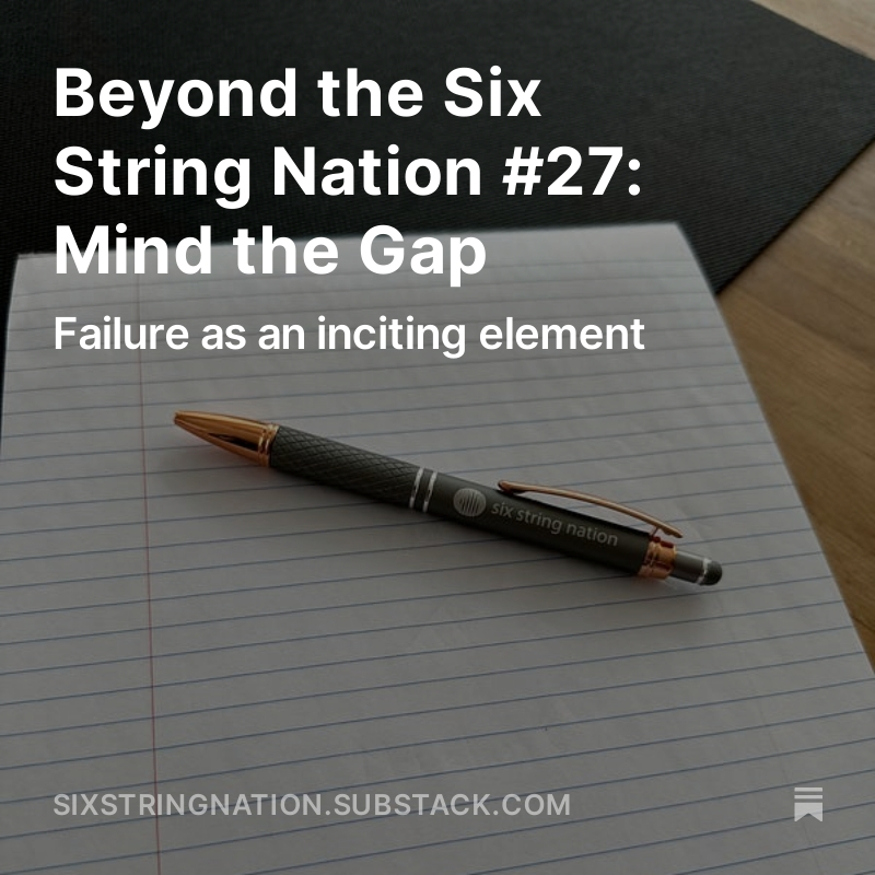 My last post was May 13th. What's the delay, man? You call yourself a writer? Well, it's complicated....
open.substack.com/pub/sixstringn…