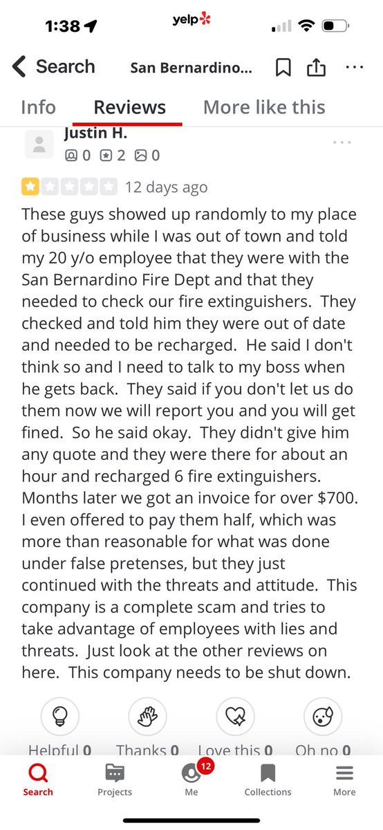 mmikeeyone's tweet photo. @SBCounty 
Fire inspection scammer https://t.co/bRYIEno6Bz