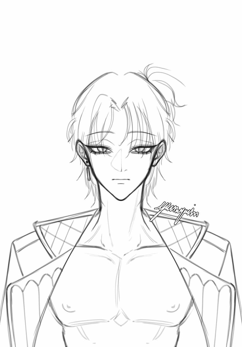 o_zennnn's tweet photo. ไม่รู้ว่ายังจำกันได้ไหมแต่ เหงาๆอยากวาดแฟนอาร์ตให้คุณซิคๆๆ #Fesume https://t.co/cA8OsHvkWo
