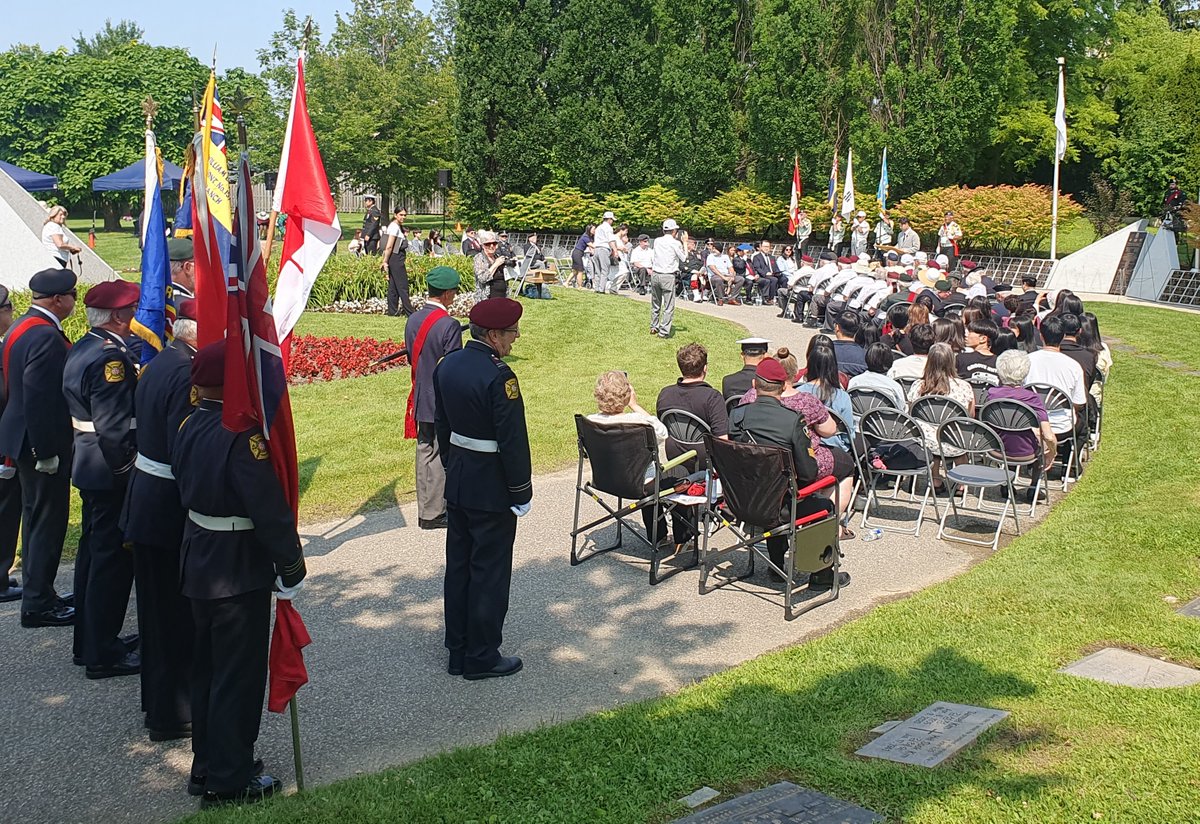 Deputy Consul General Tae-han Kwon attended the 71st Korean War Veterans Day Ceremony held in Meadowvale on July 27, 2024, and expressed gratitude to the Canadian Korean War veterans. We sincerely thank the veterans and pledge to never forget their sacrifices and dedication.