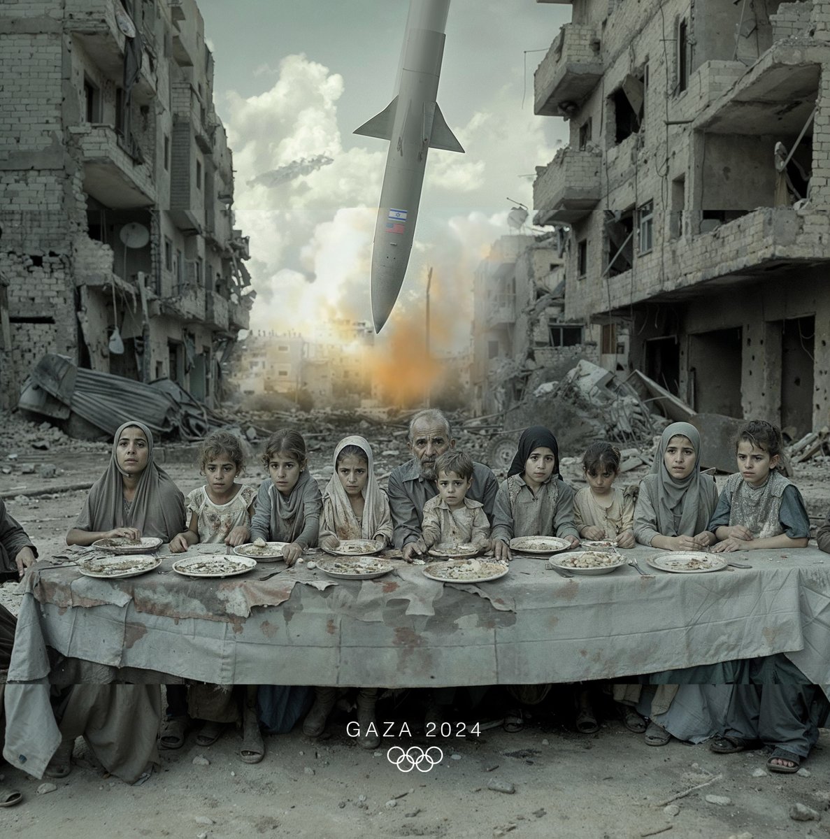 'La Última Cena' - Gaza 2024
