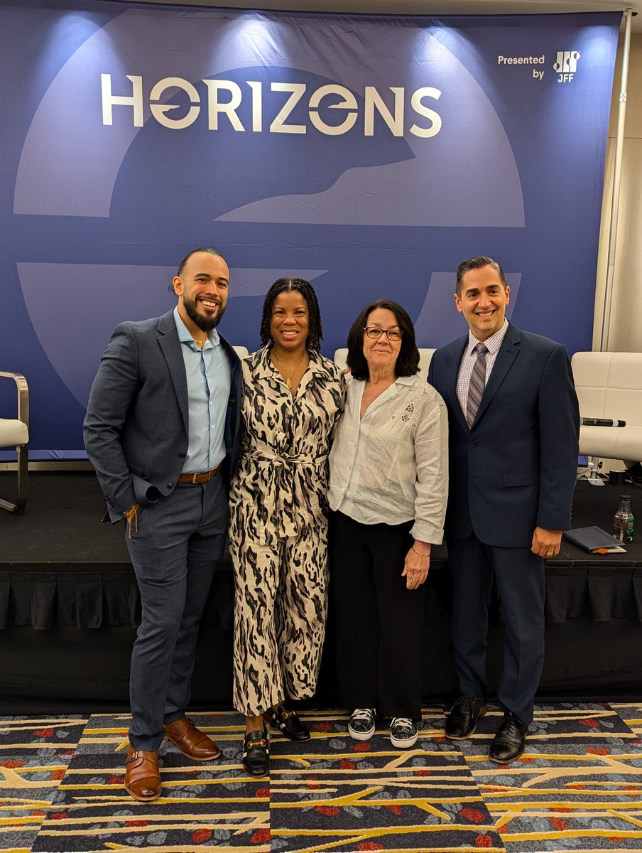 I’m thankful for everyone I met at #JFFHorizons—including fellow panelists. It’s inspiring to learn alongside other leaders preparing the next generation of Latinas to enter, stay, &amp; excel in the tech workforce.

The bottom line? We can reimagine what tech looks like—together.