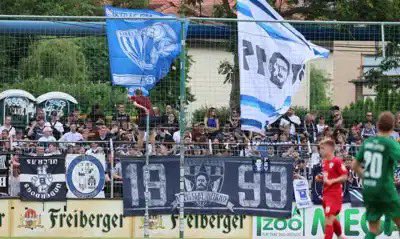 ultras1899_'s tweet photo. Chemie Leipzig - SV Babelsberg 03 #gasteblock #Fi99 #FilmstadtInferno #Babelsberg #BSGSVB #BSGB03 #ostdeutschland Regionalliga (27.07.24) https://t.co/JgckmZtmGF