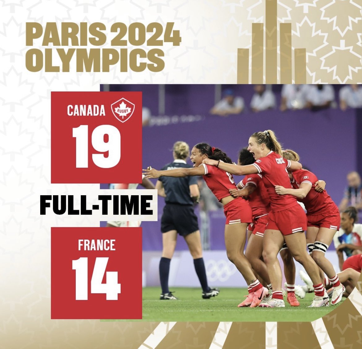 AMAZING!!! #OlympicGamesParis2024 #womensrugby <a href="/RugbyCanada/">Rugby Canada</a>